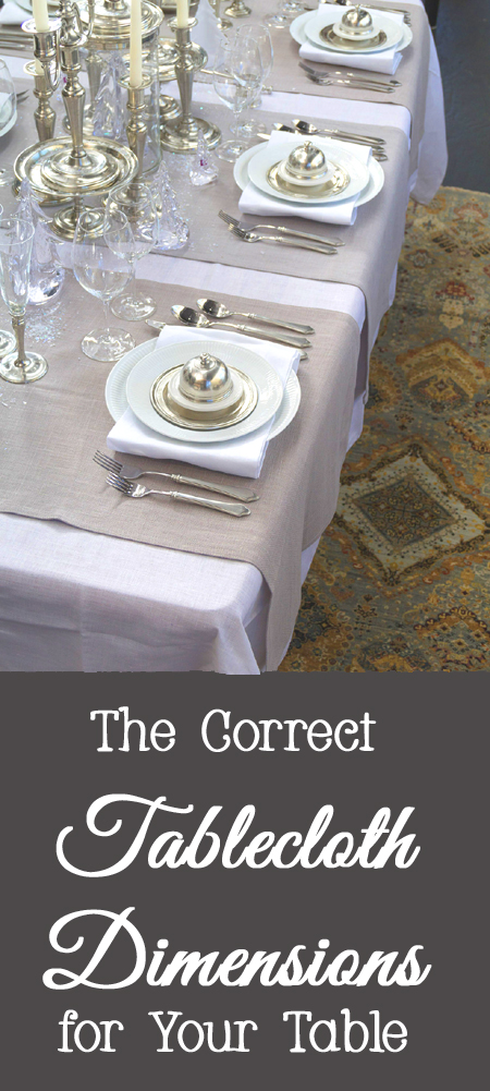 Tips and Tricks to Get The Correct Tablecloth Dimensions for Your Table