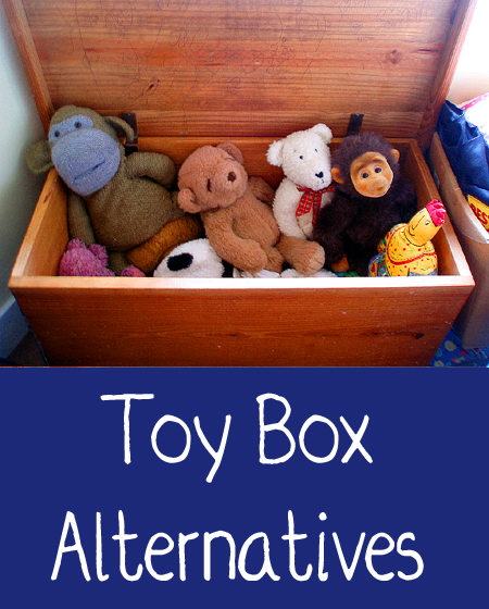 Alternatives for an Ugly Plastic Toy Box
