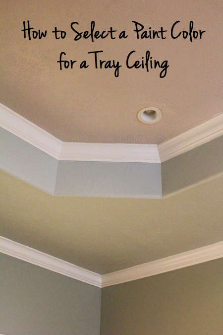 Tips & Tricks for How to Select a Paint Color for a Tray Ceiling