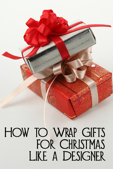 How to Wrap Gifts for Christmas Like a Professional Designer