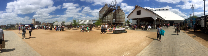 Magnolia Market Panoramic Photo waco