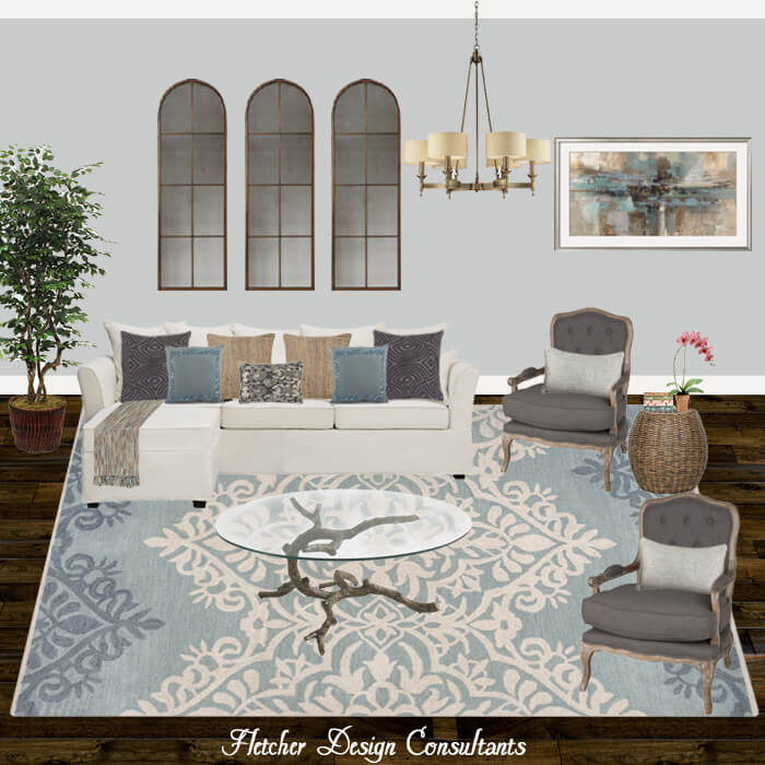  ContemporaryBlueGrayAndGoldLivingRoom 2 1