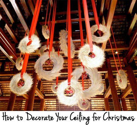 How to Decorate Your Ceiling for Christmas